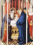 BROEDERLAM, Melchior The Presentation of Christ g oil on canvas